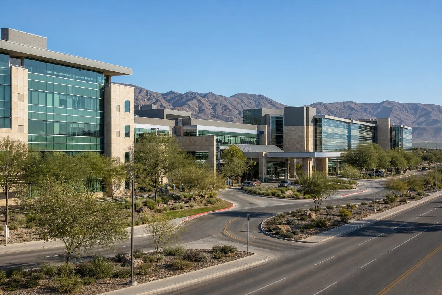 Medical campus along Galleria Drive in Henderson, Nevada